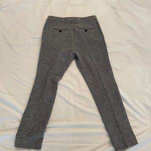 Theory NWT navy/white tweed pants size 4